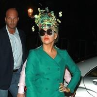 Lady Gaga leaving The Rellik Clothes Store